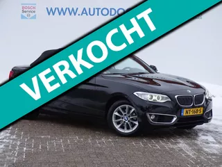 BMW 2-serie Cabrio 218i High Executive|Leder|Camera|All Season