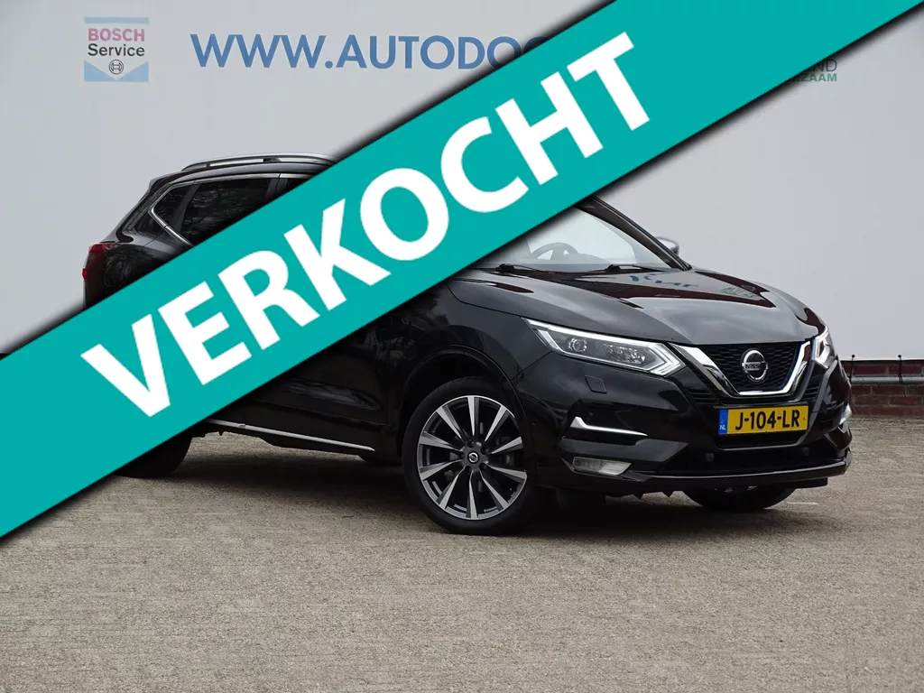 Nissan Qashqai 1.3 DIG-T Tekna|Pano|Trekhaak|Leder|360 Cam
