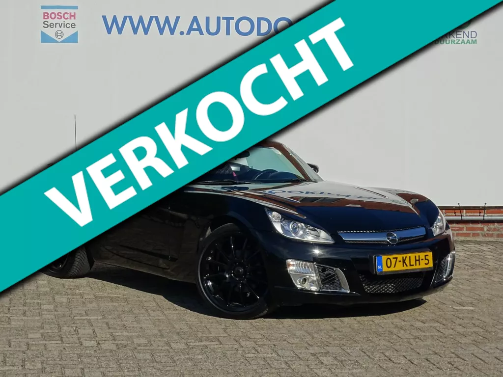 Opel GT 2.0 Turbo ECOTEC|Black Edition|Rode Stiksels|Origineel NL