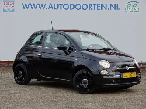 Fiat 500 0.9 TwinAir Turbo Lounge|Leder|Stoelverwarming|Clima