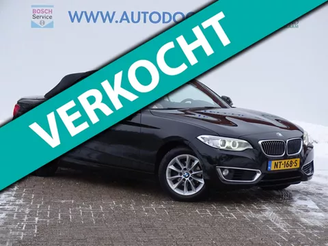 BMW 2-serie Cabrio 218i High Executive|Leder|Camera|All Season