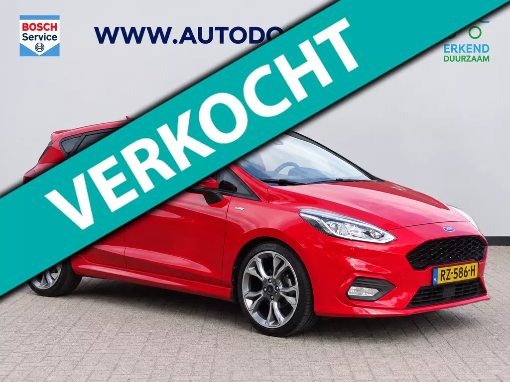 Ford Fiesta 1.0 EcoBoost ST-Line|Carplay|18 Inch|Zeer Netjes